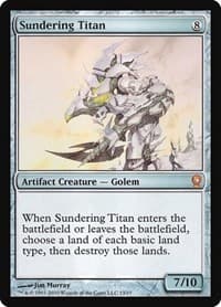 Sundering Titan - From the Vault: Relics - Magic: The Gathering card