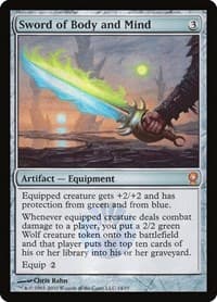 Sword of Body and Mind - From the Vault: Relics - Magic: The Gathering card