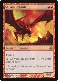 Shivan Dragon - From the Vault: Dragons - Magic: The Gathering card