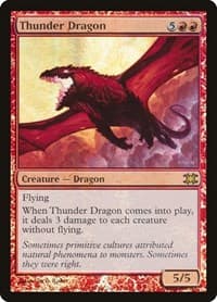 Thunder Dragon - From the Vault: Dragons - Magic: The Gathering card