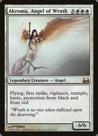 Akroma, Angel of Wrath - Duel Decks: Divine vs. Demonic - Magic: The Gathering card