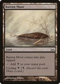 Barren Moor - Duel Decks: Divine vs. Demonic - Magic: The Gathering card