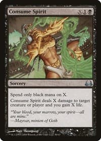 Consume Spirit - Duel Decks: Divine vs. Demonic - Magic: The Gathering card