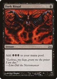 Dark Ritual - Duel Decks: Divine vs. Demonic - Magic: The Gathering card