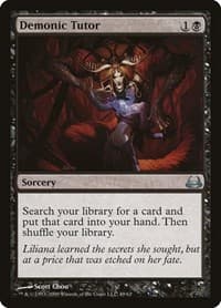 Demonic Tutor - Duel Decks: Divine vs. Demonic - Magic: The Gathering card