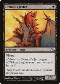 Demon's Jester - Duel Decks: Divine vs. Demonic - Magic: The Gathering card