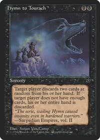 Hymn to Tourach (Van Camp) - Fallen Empires - Magic: The Gathering card