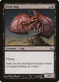 Dusk Imp - Duel Decks: Divine vs. Demonic - Magic: The Gathering card