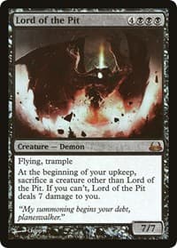 Lord of the Pit - Duel Decks: Divine vs. Demonic - Magic: The Gathering card