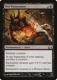 Oni Possession - Duel Decks: Divine vs. Demonic - Magic: The Gathering card