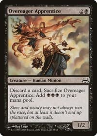 Overeager Apprentice - Duel Decks: Divine vs. Demonic - Magic: The Gathering card