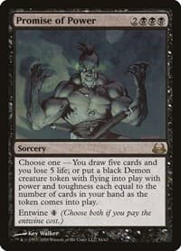 Promise of Power - Duel Decks: Divine vs. Demonic - Magic: The Gathering card