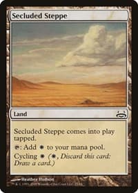Secluded Steppe - Duel Decks: Divine vs. Demonic - Magic: The Gathering card