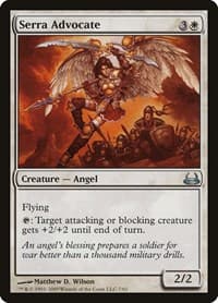 Serra Advocate - Duel Decks: Divine vs. Demonic - Magic: The Gathering card