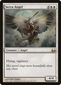 Serra Angel - Duel Decks: Divine vs. Demonic - Magic: The Gathering card