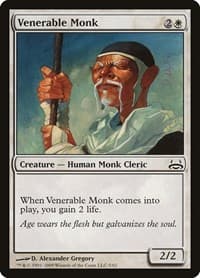Venerable Monk - Duel Decks: Divine vs. Demonic - Magic: The Gathering card