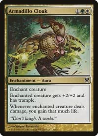 Armadillo Cloak - Duel Decks: Phyrexia vs. the Coalition - Magic: The Gathering card