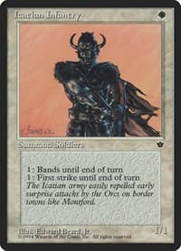 Icatian Infantry (Beard, Jr.) - Fallen Empires - Magic: The Gathering card