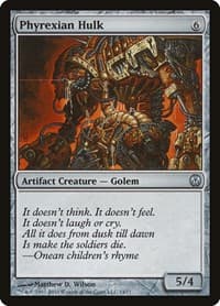 Phyrexian Hulk - Duel Decks: Phyrexia vs. the Coalition - Magic: The Gathering card