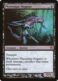 Phyrexian Negator - Duel Decks: Phyrexia vs. the Coalition - Magic: The Gathering card
