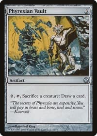 Phyrexian Vault - Duel Decks: Phyrexia vs. the Coalition - Magic: The Gathering card