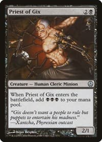 Priest of Gix - Duel Decks: Phyrexia vs. the Coalition - Magic: The Gathering card
