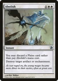 Abolish - Duel Decks: Elspeth vs. Tezzeret - Magic: The Gathering card