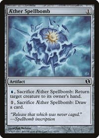 Aether Spellbomb - Duel Decks: Elspeth vs. Tezzeret - Magic: The Gathering card