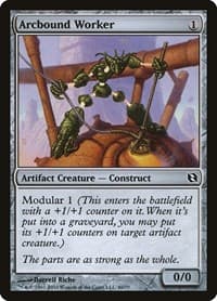 Arcbound Worker - Duel Decks: Elspeth vs. Tezzeret - Magic: The Gathering card