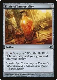 Elixir of Immortality - Duel Decks: Elspeth vs. Tezzeret - Magic: The Gathering card