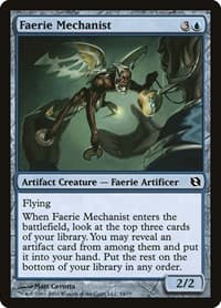 Faerie Mechanist - Duel Decks: Elspeth vs. Tezzeret - Magic: The Gathering card