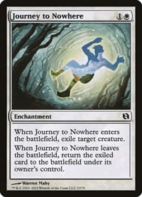 Journey to Nowhere - Duel Decks: Elspeth vs. Tezzeret - Magic: The Gathering card
