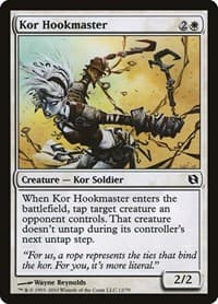 Kor Hookmaster - Duel Decks: Elspeth vs. Tezzeret - Magic: The Gathering card