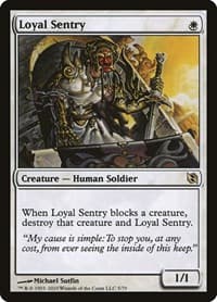 Loyal Sentry - Duel Decks: Elspeth vs. Tezzeret - Magic: The Gathering card
