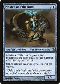 Master of Etherium - Duel Decks: Elspeth vs. Tezzeret - Magic: The Gathering card
