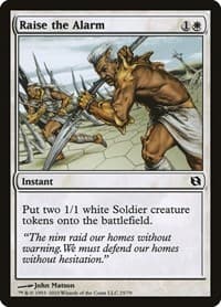 Raise the Alarm - Duel Decks: Elspeth vs. Tezzeret - Magic: The Gathering card