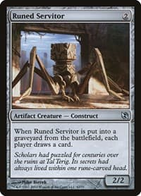 Runed Servitor - Duel Decks: Elspeth vs. Tezzeret - Magic: The Gathering card