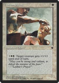Icatian Priest - Fallen Empires - Magic: The Gathering card