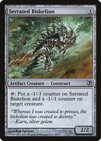 Serrated Biskelion - Duel Decks: Elspeth vs. Tezzeret - Magic: The Gathering card