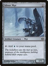 Silver Myr - Duel Decks: Elspeth vs. Tezzeret - Magic: The Gathering card