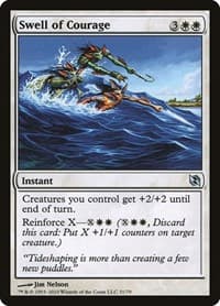 Swell of Courage - Duel Decks: Elspeth vs. Tezzeret - Magic: The Gathering card