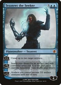 Tezzeret the Seeker - Duel Decks: Elspeth vs. Tezzeret - Magic: The Gathering card