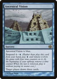 Ancestral Vision - Duel Decks: Jace vs. Chandra - Magic: The Gathering card