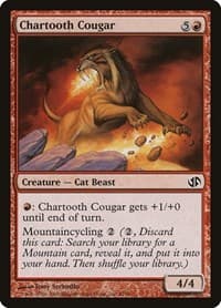 Chartooth Cougar - Duel Decks: Jace vs. Chandra - Magic: The Gathering card