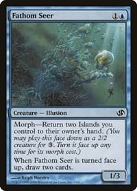 Fathom Seer - Duel Decks: Jace vs. Chandra - Magic: The Gathering card