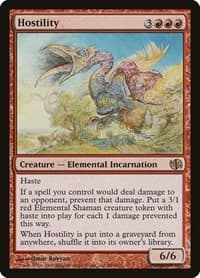 Hostility - Duel Decks: Jace vs. Chandra - Magic: The Gathering card
