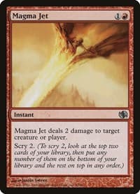 Magma Jet - Duel Decks: Jace vs. Chandra - Magic: The Gathering card