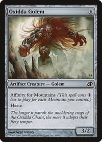 Oxidda Golem - Duel Decks: Jace vs. Chandra - Magic: The Gathering card