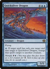 Quicksilver Dragon - Duel Decks: Jace vs. Chandra - Magic: The Gathering card
