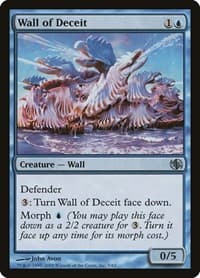 Wall of Deceit - Duel Decks: Jace vs. Chandra - Magic: The Gathering card